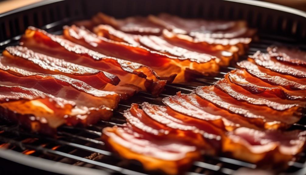air fryer bacon perfection